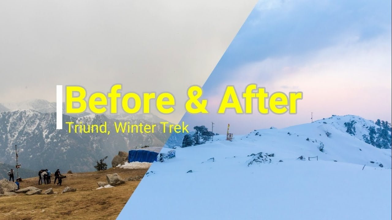Winter Triund trek I Extreme snow hike I  2021