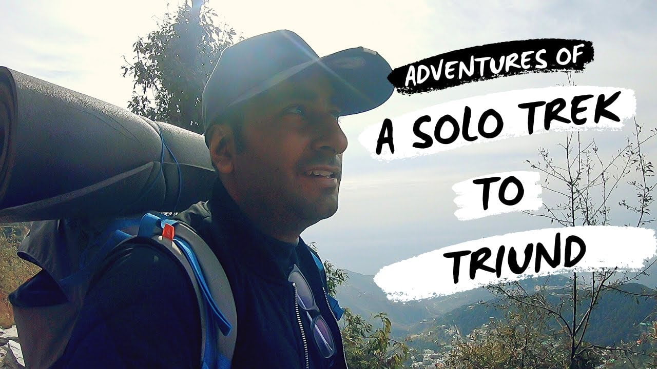 Triund trek –  Solo travel in Mcleodganj Dharamshala Himachal Pradesh