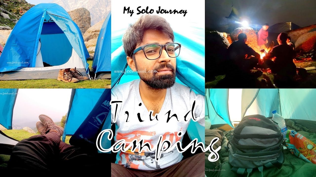 Triund Camping – First Time Camping Experience at Triund Top