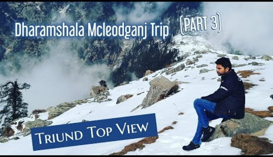 Triund Top View ! Dharamshala Mcleodganj Trip ! #triundtop